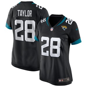 Fred Taylor Jacksonville Jaguars Womens Game Retired Player Jersey - Black Nfl