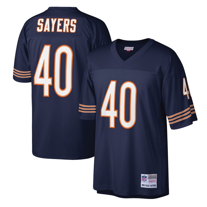 Gale Sayers Chicago Bears Mitchell & Ness Legacy Replica Jersey - Navy Nfl