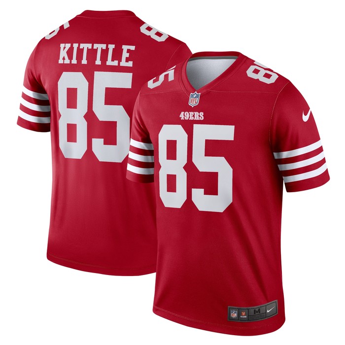 George Kittle San Francisco 49ers Legend Jersey - Scarlet Nfl