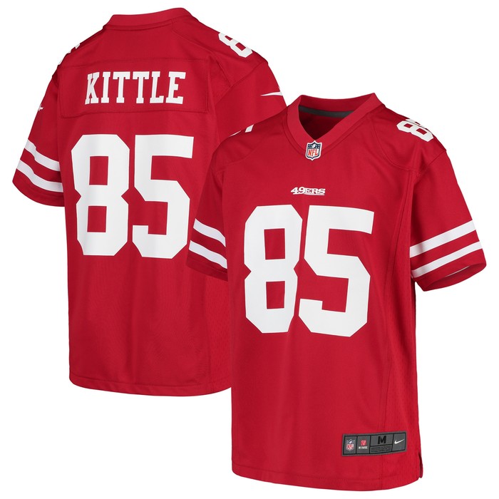 George Kittle San Francisco 49ers Player Game Jersey Scarlet Nfl