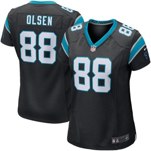 Greg Olsen Carolina Panthers Nike Womens Game Jersey - Black