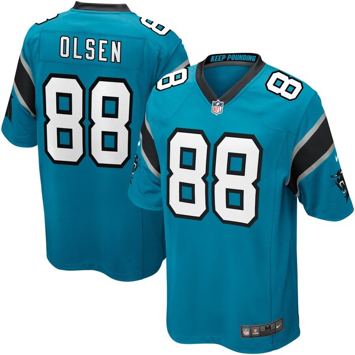 Greg Olsen Carolina Panthers Nike Youth Alternate Game Jersey - Panther Blue