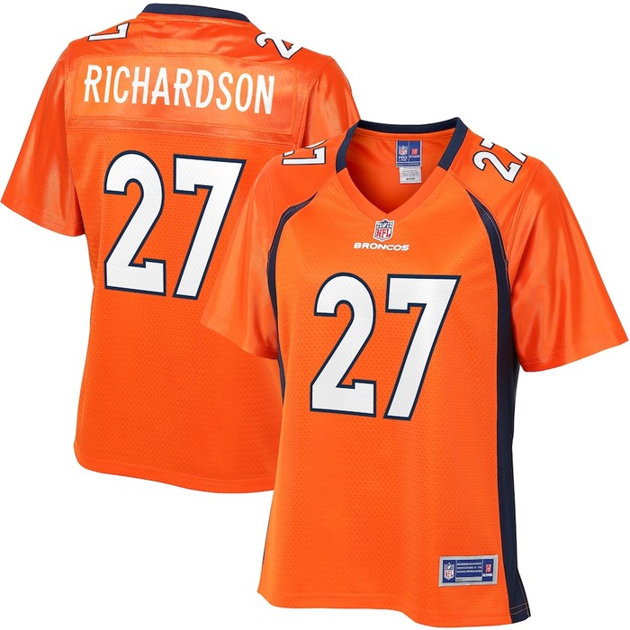 Horace Richardson Denver Broncos Nfl Pro Line Womens Primary Player Jersey - Orange - Cocomos