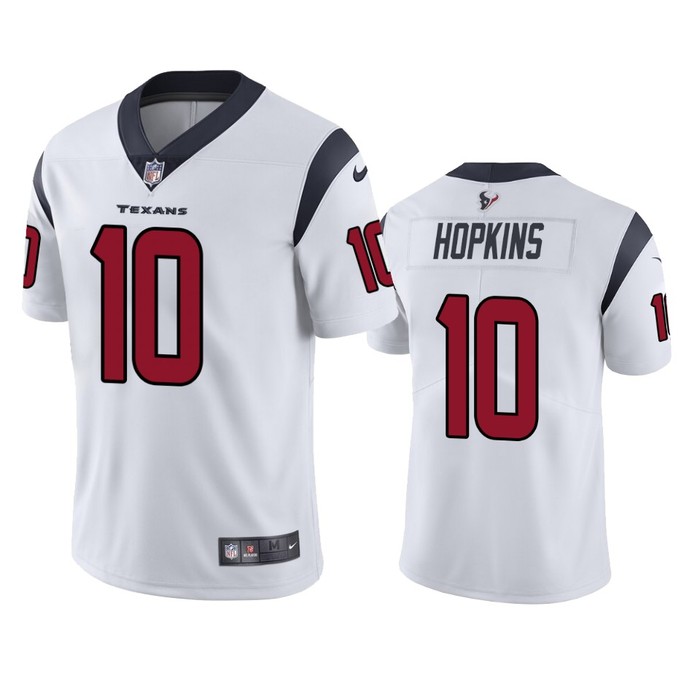 Houston Texans #10 Deandre Hopkins White Vapor Untouchable Limited Jersey - Mens - Cocomos