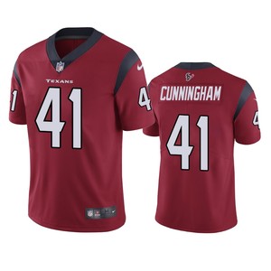 Houston Texans #41 Zach Cunningham Red Vapor Untouchable Limited Jersey - Mens