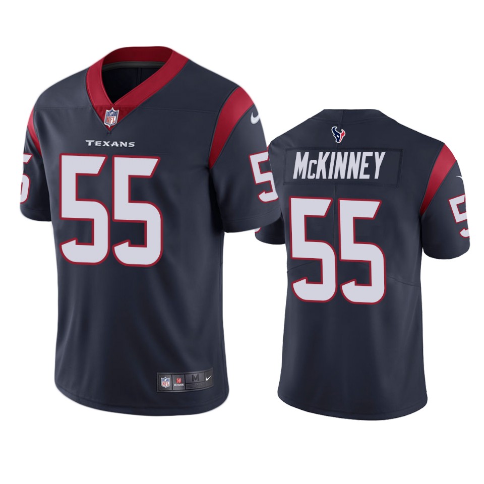 Houston Texans #55 Benardrick Mckinney Navy Vapor Untouchable Limited Jersey - Mens - Cocomos