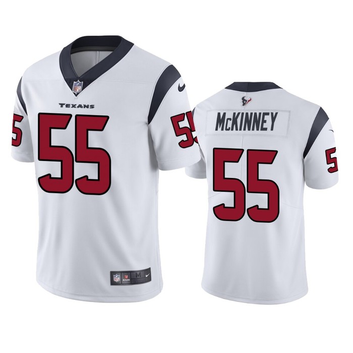 Houston Texans #55 Benardrick Mckinney White Vapor Untouchable Limited Jersey - Mens - Cocomos