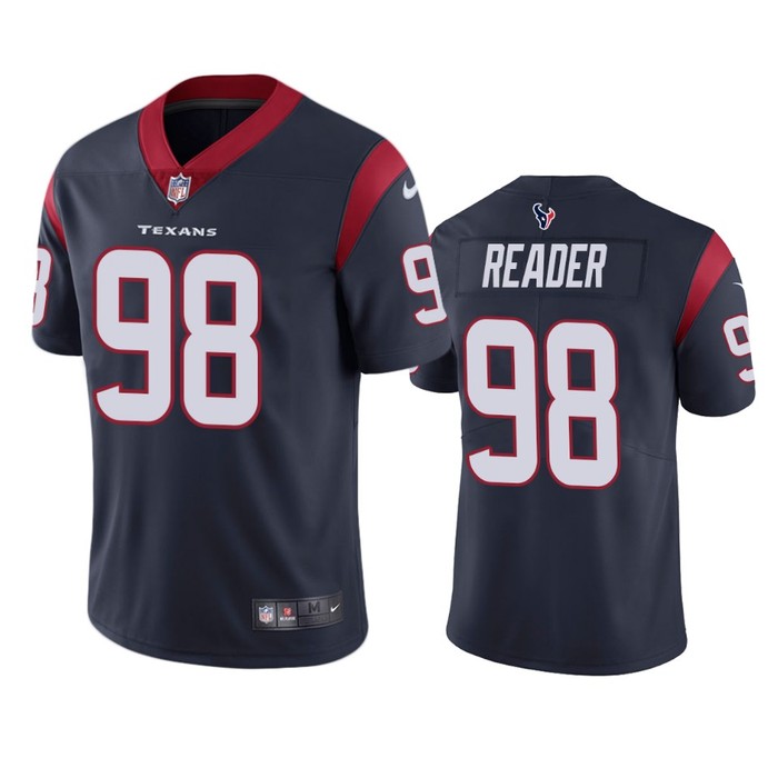 Houston Texans #98 D.j. Reader Navy Vapor Untouchable Limited Jersey - Mens