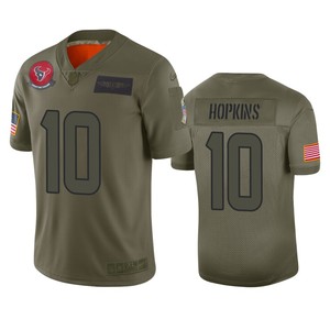 Houston Texans Deandre Hopkins Camo 2019 Salute To Service Limited Jersey