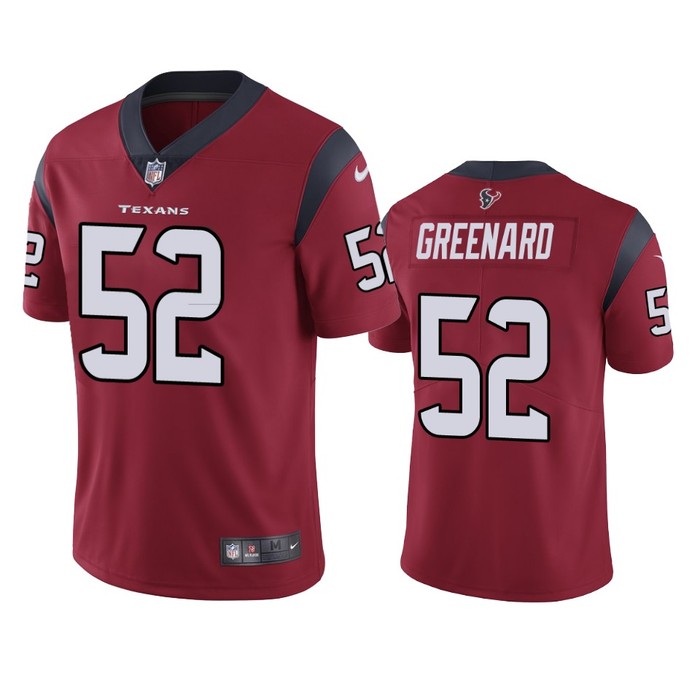 Houston Texans Jonathan Greenard Red Vapor Limited Jersey