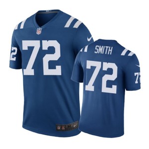 Indianapolis Colts #72 Braden Smith Nike Color Rush Royal Jersey