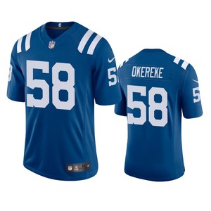 Indianapolis Colts Bobby Okereke Royal 2020 Vapor Limited Jersey - Mens