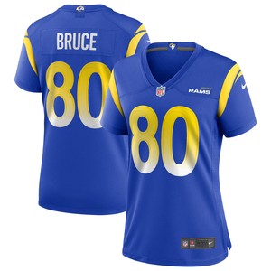 Isaac Bruce Los Angeles Rams Womens Game Retired Player Jersey - Royal Nfl