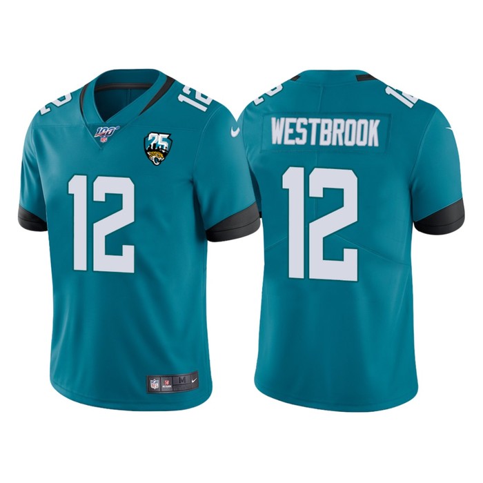 Jacksonville Jaguars 25th Anniversary Dede Westbrook Teal Vapor Limited Jersey