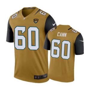 Jacksonville Jaguars #60 A.j. Cann Nike Color Rush Gold Jersey