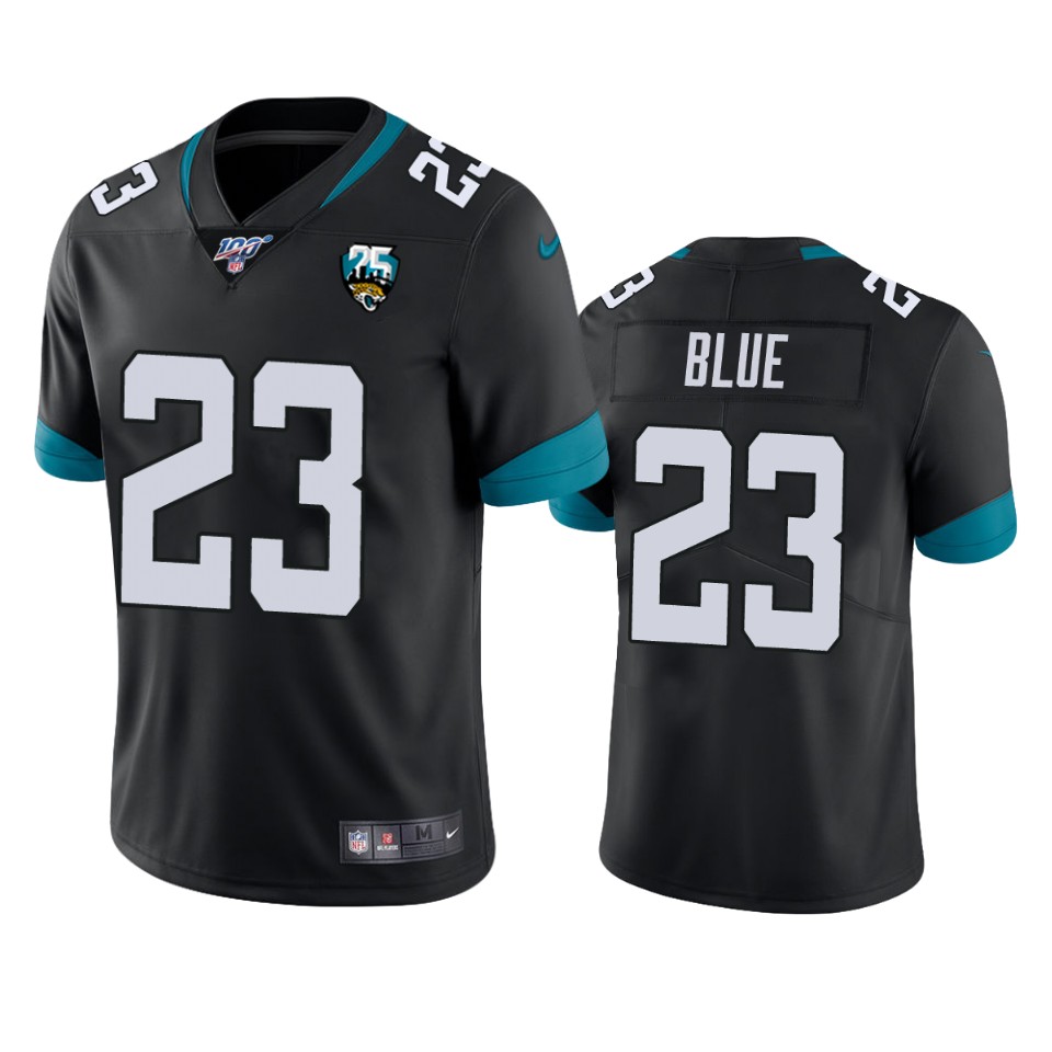 Jacksonville Jaguars Alfred Blue Black 100th Season Vapor Limited Jersey - Cocomos