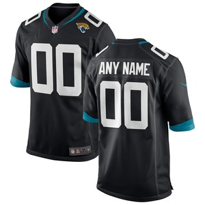 Jacksonville Jaguars Custom Team Color Game Jersey Black Custom Jerseys Nfl - Cocomos