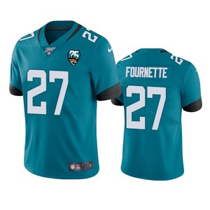 Jacksonville Jaguars Leonard Fournette Teal 25th Anniversary Vapor Limited Jersey