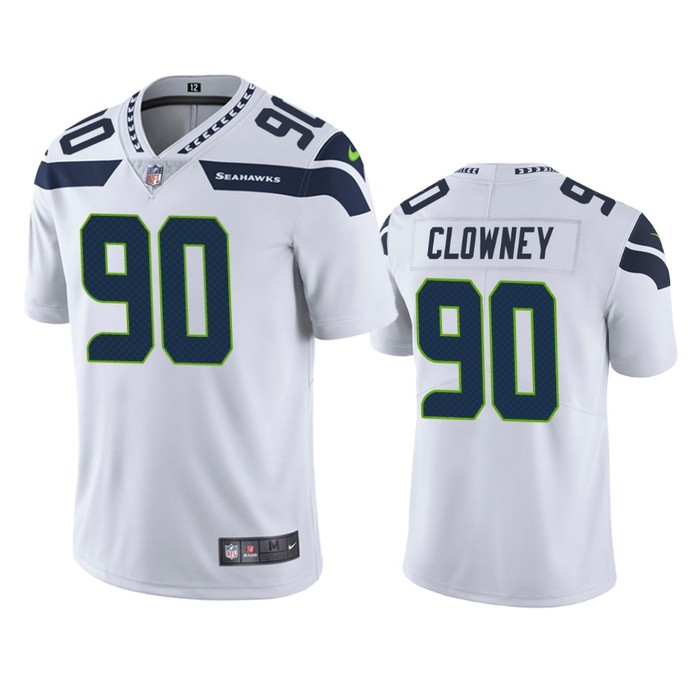 Jadeveon Clowney Seattle Seahawks White Vapor Limited Jersey