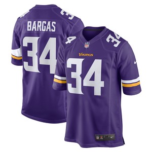 Jake Bargas Minnesota Vikings Game Player Jersey - Purple Nfl