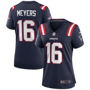 Jakobi Meyers New England Patriots Womens Game Jersey - Navy Nfl