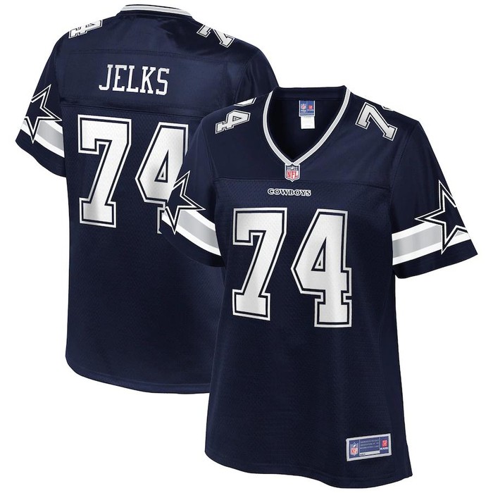 Jalen Jelks Dallas Cowboys Nfl Pro Line Womens Player Jersey - Navy