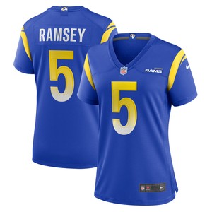 Jalen Ramsey Los Angeles Rams Womens Player Game Jersey - Royal Nfl