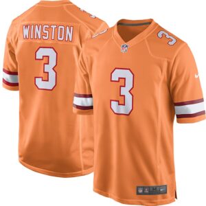 Jameis Winston Tampa Bay Buccaneers Nike Youth Alternate Game Jersey - Orange - Cocomos