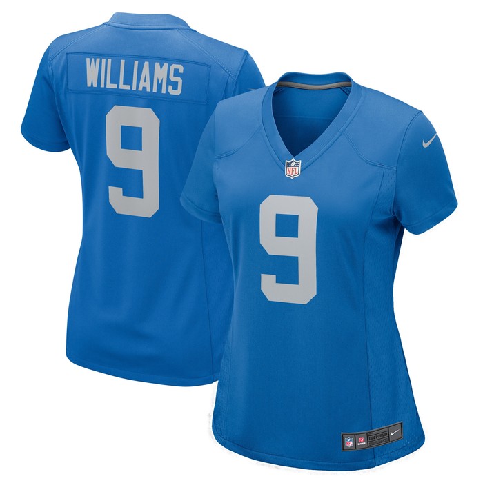 Jameson Williams Detroit Lions Womens Player Game Jersey - Blue Nfl