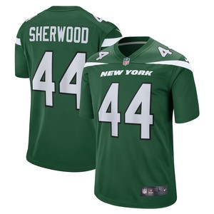 Jamien Sherwood New York Jets Game Jersey - Gotham Green Nfl