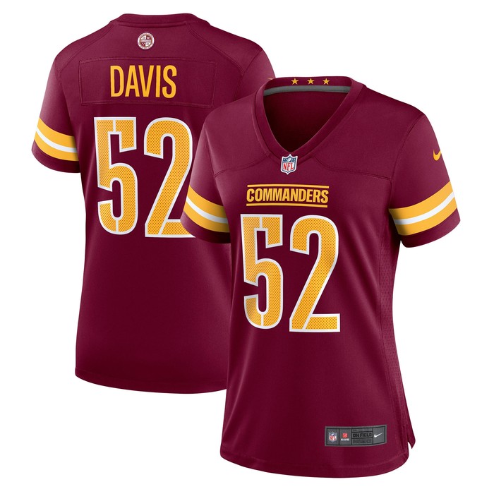 Jamin Davis Washington Commanders Womens Player Game Jersey - Burgundy Nfl