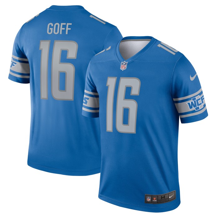 Jared Goff Detroit Lions Legend Jersey - Blue Nfl