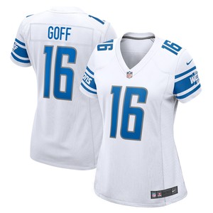 Jared Goff Detroit Lions Womens Game Player Jersey - White Nfl - Cocomos