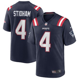 Jarrett Stidham New England Patriots Game Jersey - Navy Nfl - Cocomos