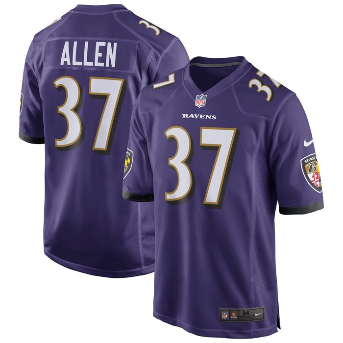 Javorius Allen Baltimore Ravens Nike Game Jersey - Purple - Cocomos