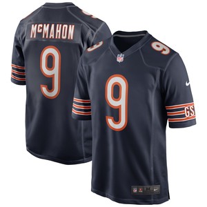 Jim Mcmahon Chicago Bears Game Retired Player Jersey - Navy Nfl