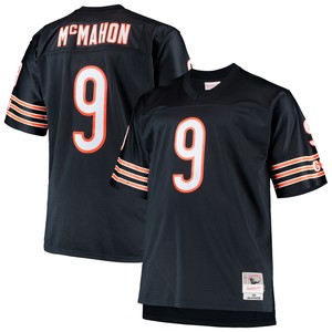 Jim Mcmahon Chicago Bears Mitchell & Ness Big & Tall 1985 Retired Player Replica Jersey - Navy Nfl