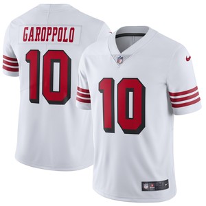 Jimmy Garoppolo San Francisco 49ers Color Rush Vapor Untouchable Limited Player Jersey White Nfl