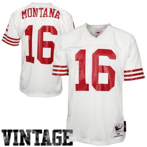 Joe Montana San Francisco 49ers Mitchell & Ness Authentic Throwback Jersey - White Nfl