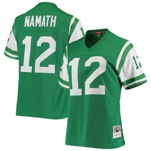 Joe Namath New York Jets Mitchell & Ness Womens 1969 Legacy Replica Jersey - Green Nfl