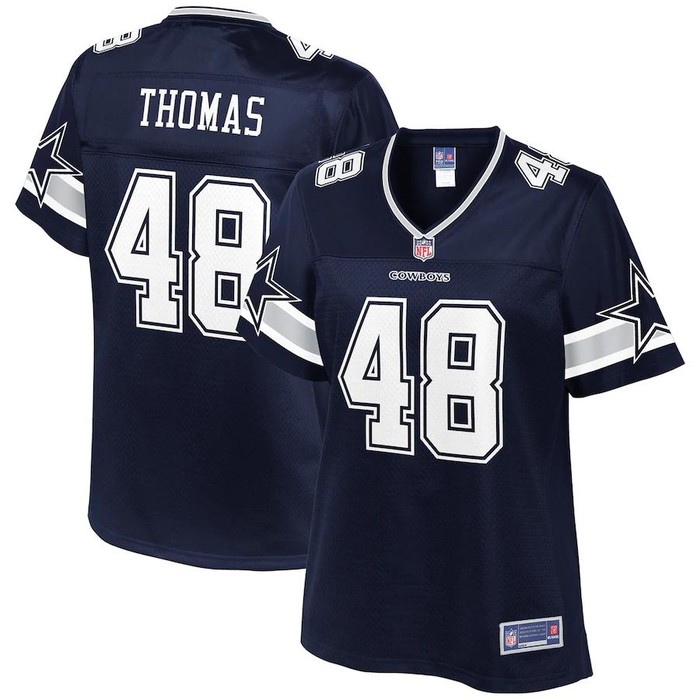 Joe Thomas Dallas Cowboys Nfl Pro Line Womens Player Jersey - Navy - Cocomos