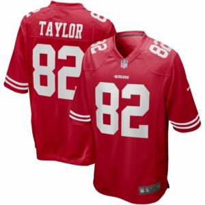 John Taylor San Francisco 49ers Nike Game Retired Player Jersey - Scarlet - Cocomos