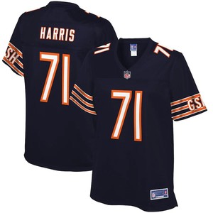 Jonathan Harris Chicago Bears Nfl Pro Line Womens Player Jersey - Navy - Cocomos