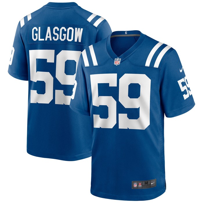 Jordan Glasgow Indianapolis Colts Game Jersey - Royal Nfl