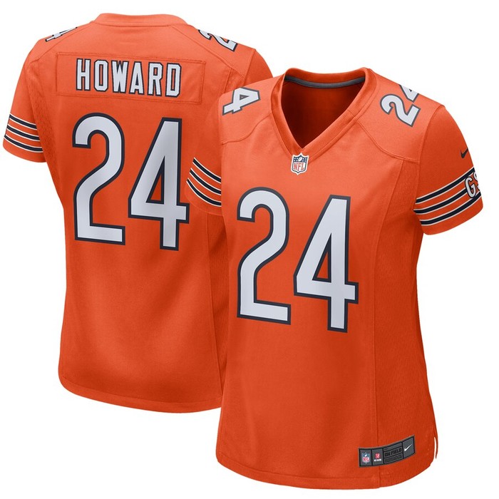 Jordan Howard Chicago Bears Nike Womens Alternate Game Jersey - Orange