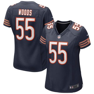 Josh Woods Chicago Bears Womens Game Jersey - Navy Nfl