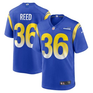 J.r. Reed Los Angeles Rams Game Jersey - Royal Nfl