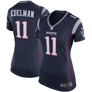 Julian Edelman New England Patriots Nike Womens Game Jersey - Navy Blue