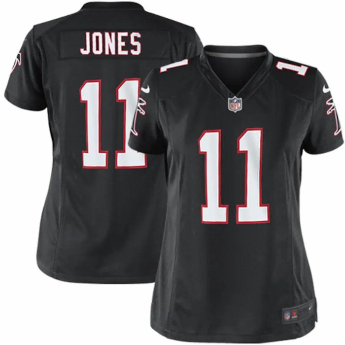 Julio Jones Atlanta Falcons Nike Womens Alternate Game Jersey - Black - Cocomos