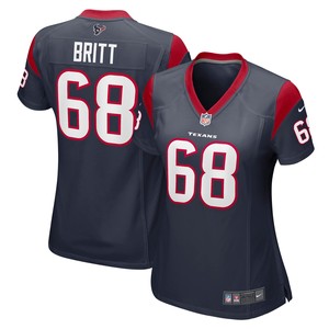 Justin Britt Houston Texans Womens Game Jersey - Navy Nfl